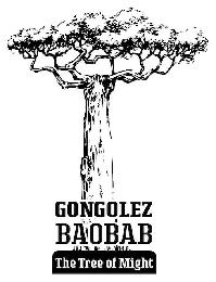 GONGOLEZ BAOBAB THE TREE OF MIGHT logo