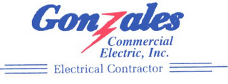 GONZALES COMMERCIAL ELECTRIC, INC. ELECTRICAL CONTRACTOR logo