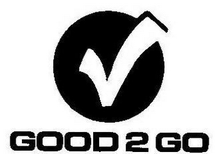 GOOD 2 GO logo