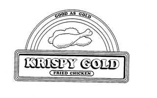 GOOD AS GOLD KRISPY GOLD FRIED CHICKEN logo
