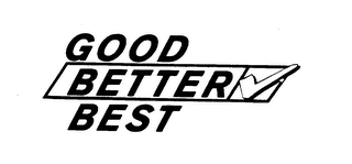 GOOD BETTER BEST logo