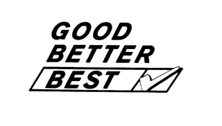 GOOD BETTER BEST logo