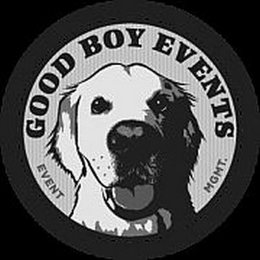 GOOD BOY EVENTS EVENT MGMT. logo