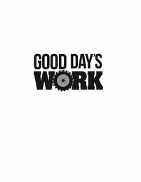 GOOD DAY'S WORK logo