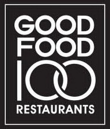 GOOD FOOD 100 RESTAURANTS logo