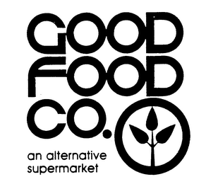 GOOD FOOD CO. AN ALTERNATIVE SUPERMARKET logo