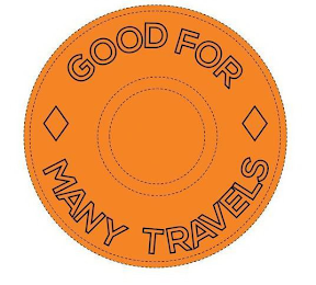 GOOD FOR MANY TRAVELS logo