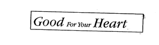 GOOD FOR YOUR HEART logo