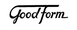 GOOD FORM logo