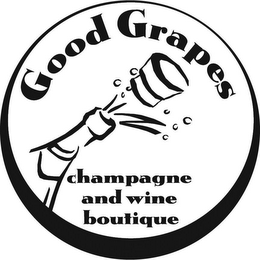 GOOD GRAPES CHAMPAGNE AND WINE BOUTIQUE logo