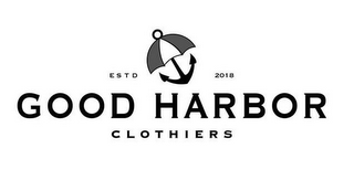 GOOD HARBOR CLOTHIERS ESTD 2018 logo