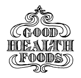 GOOD HEALTH FOODS logo