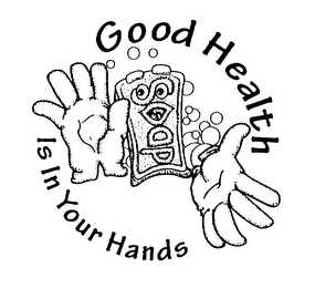 GOOD HEALTH IS IN YOUR HANDS SOAP logo