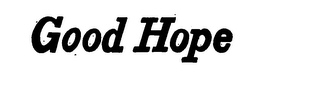GOOD HOPE logo