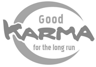 GOOD KARMA FOR THE LONG RUN logo