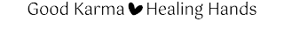 GOOD KARMA HEALING HANDS logo