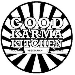 GOOD KARMA KITCHEN GOURMET VEGETARIAN GLUTEN-FREE logo
