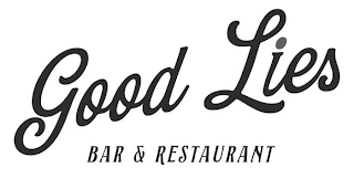GOOD LIES BAR & RESTAURANT logo