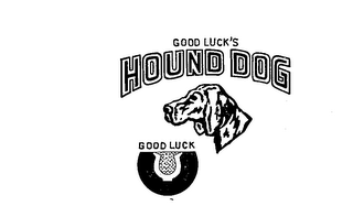 GOOD LUCK'S HOUND DOG GOOD LUCK logo