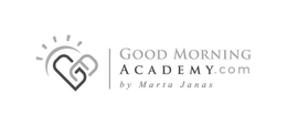 GOOD MORNING ACADEMY.COM BY MARTA JANAS logo