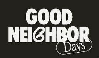 GOOD NEIGHBOR DAYS logo