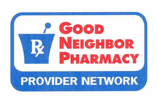 GOOD NEIGHBOR PHARMACY PROVIDER NETWORK logo
