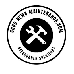 GOOD NEWS MAINTENANCE.COM AFFORDABLE SOLUTIONS logo