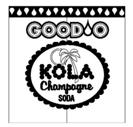 GOOD O KOLA CHAMPAGNE SODA logo
