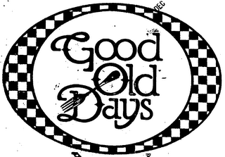GOOD OLD DAYS logo