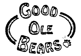 GOOD OLE BEARS logo