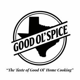 GOOD OL'SPICE "THE TASTE OF GOOD OL' HOME COOKING" logo