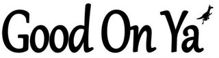 GOOD ON YA' logo