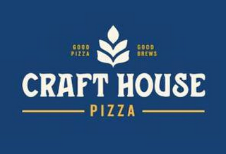 GOOD PIZZA GOOD BREWS CRAFT HOUSE PIZZA logo