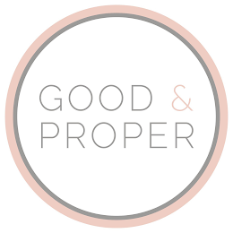 GOOD & PROPER logo