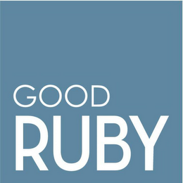 GOOD RUBY logo