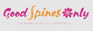 GOOD SPINES ONLY SUSTAINABLE & HOLISTIC CHIROPRACTIC logo