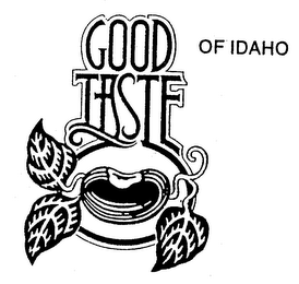 GOOD TASTE OF IDAHO logo