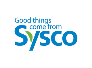 GOOD THINGS COME FROM SYSCO logo