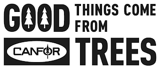 GOOD THINGS COME FROM TREES CANFOR logo
