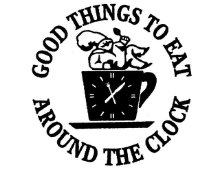 GOOD THINGS TO EAT AROUND THE CLOCK logo