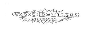 GOOD-TIME SIGNS logo