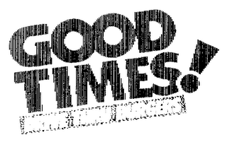 GOOD TIMES! DRIVE THRU BURGERS logo