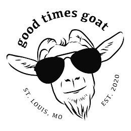GOOD TIMES GOAT ST. LOUIS, MO EST. 2020 logo