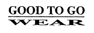 GOOD TO GO WEAR logo