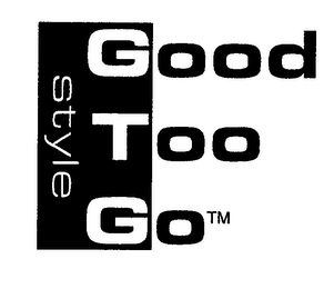 GOOD TOO GO STYLE logo