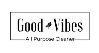 GOOD VIBES ALL PURPOSE CLEANER logo