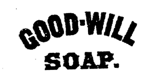 GOOD-WILL SOAP. logo