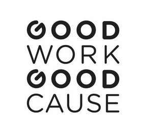 GOOD WORK GOOD CAUSE logo