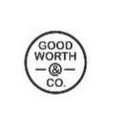 GOOD WORTH & CO. logo