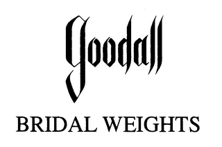GOODALL BRIDAL WEIGHTS logo